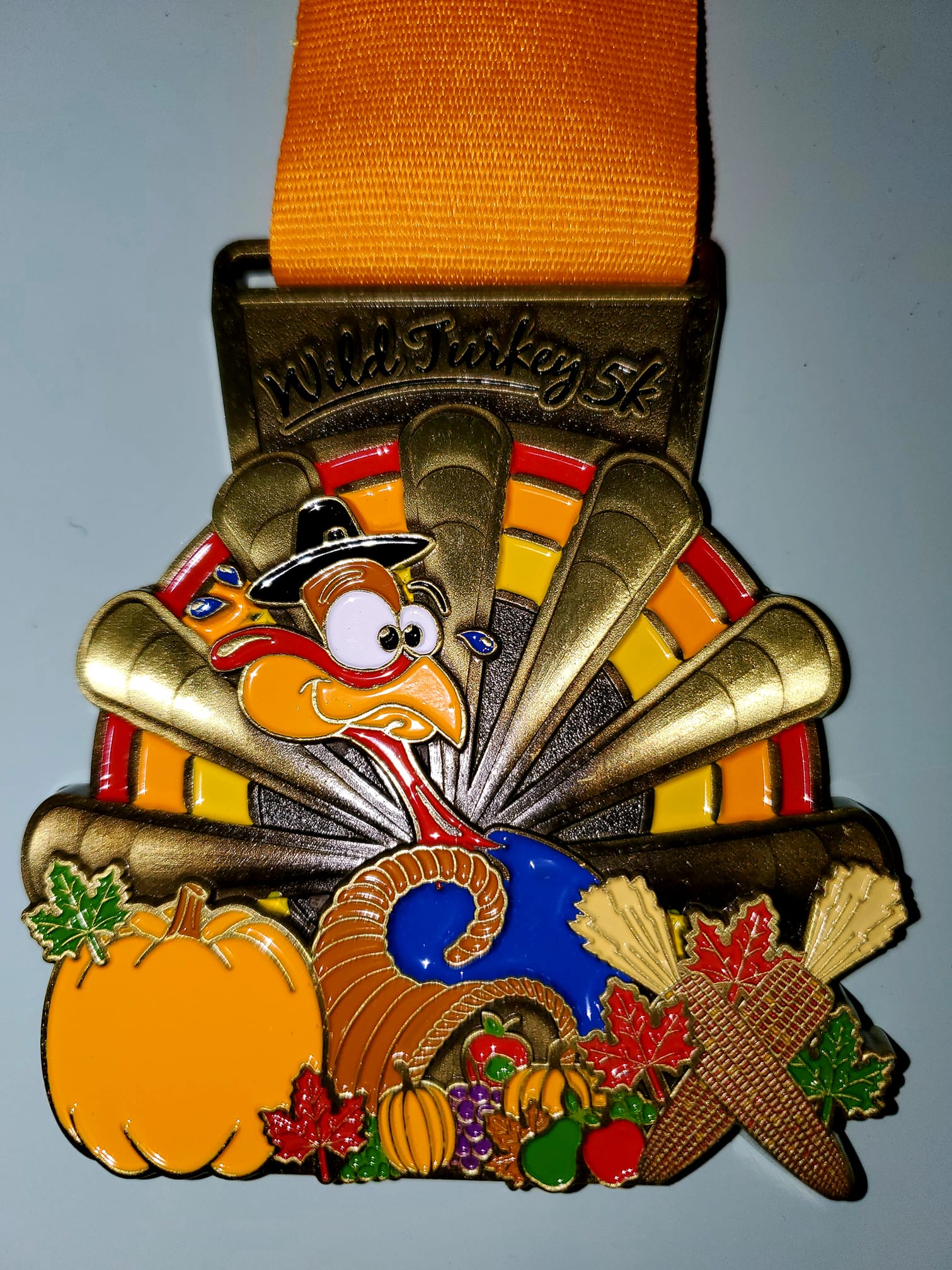 Thanksgiving Race Medal