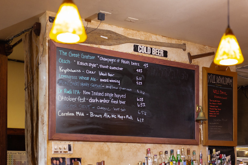 Outer Banks Brewing Station Beer List