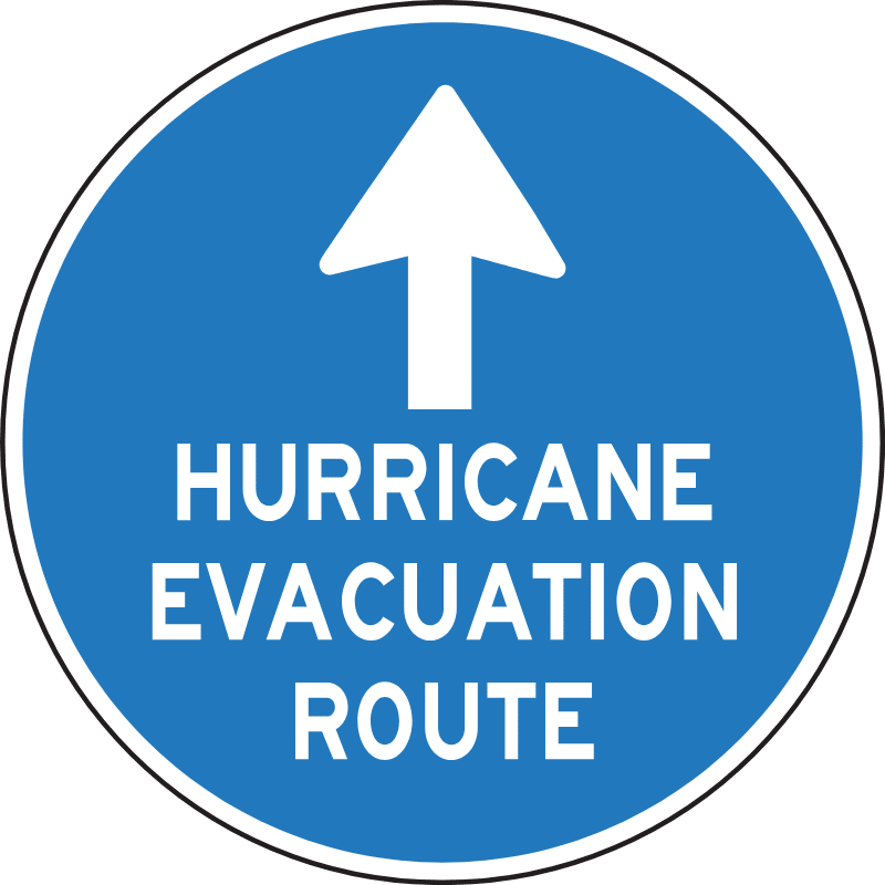 hurricane evacuation route