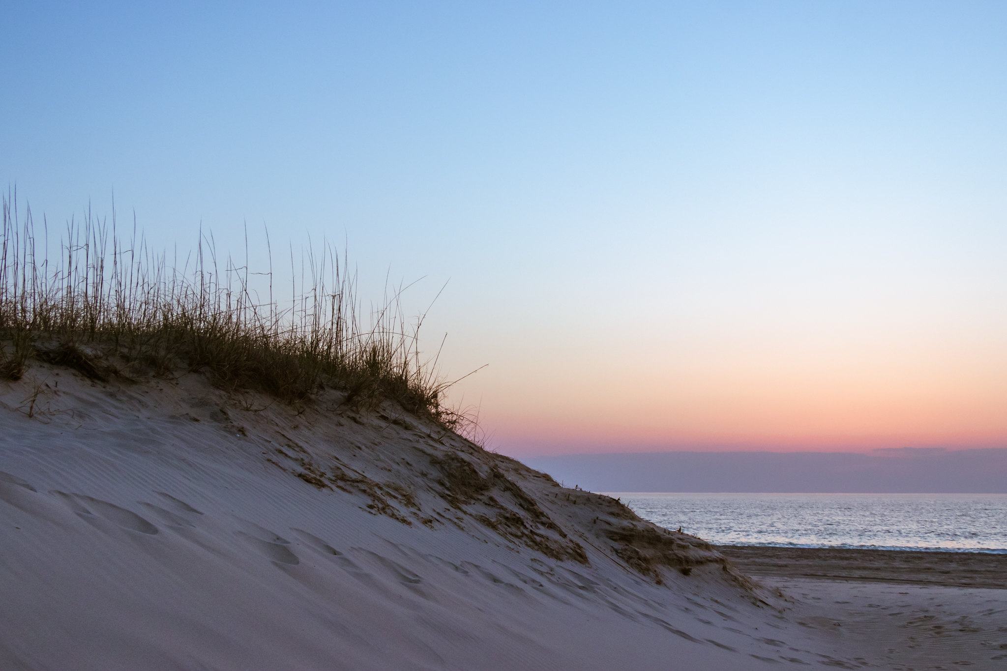 sunrise over dune