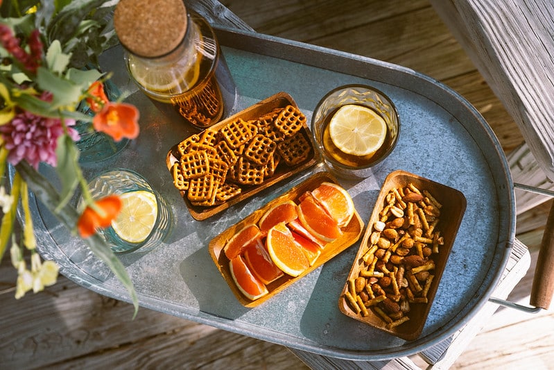 poolside snacks