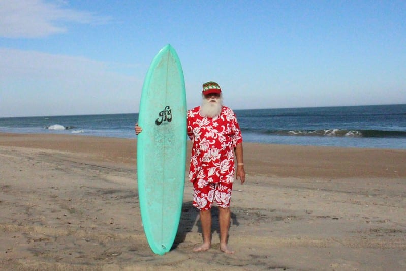 Surfin Santa