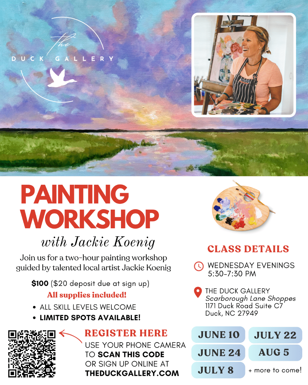 Jackie Koenig Painting Workhop