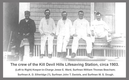 kill devil hills lifesaving station crew