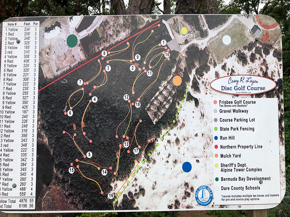 kill devil hills disc golf