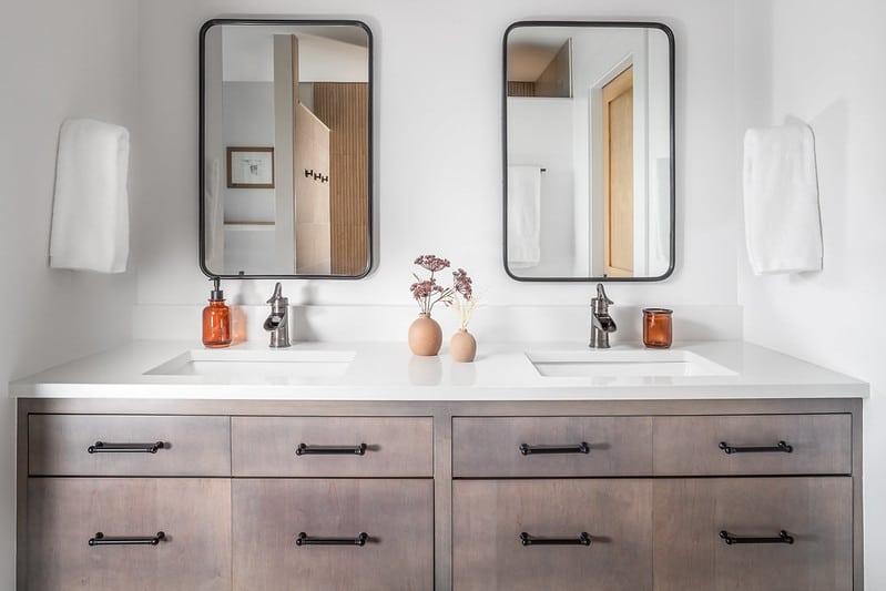clean bathroom